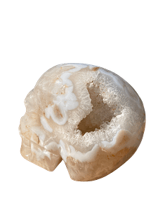 agate geode skull 1