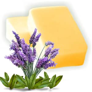 Organic body lotion bar lavender