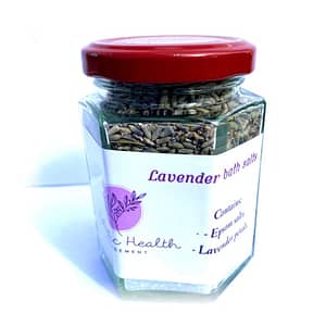 Homemade bath salt lavender product image