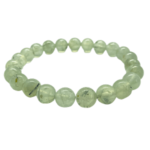 Prehnite natural crystal bracelet 1