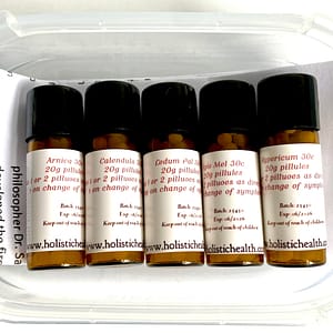 Homeopathic first aid kit 1