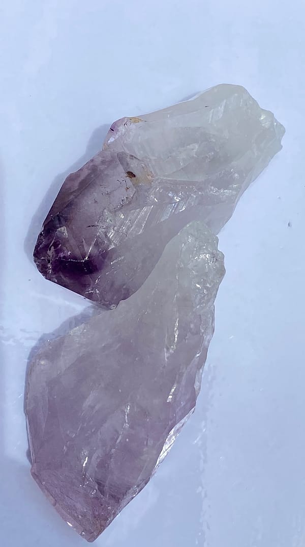 Amethyst crystals - point