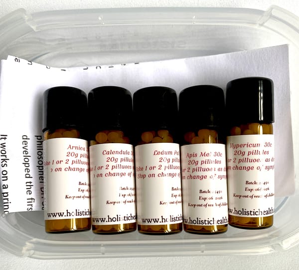 Homeopathic first aid kit 4