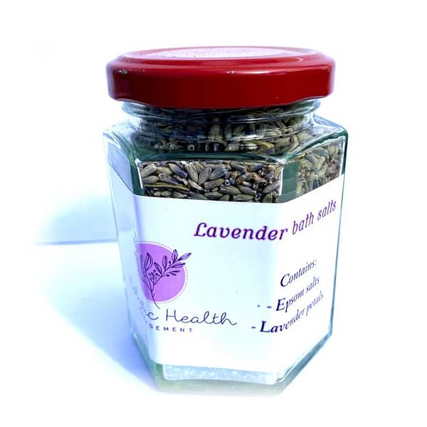 Homemade bath salt lavender product image