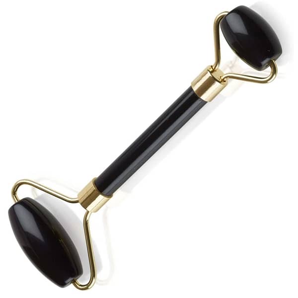 Face Roller Black Obsidian Crystal