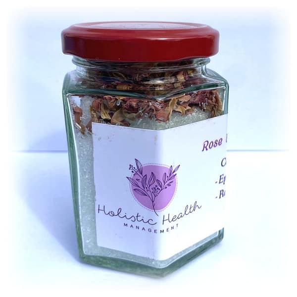 Homemade natural bath salts nz ROSE