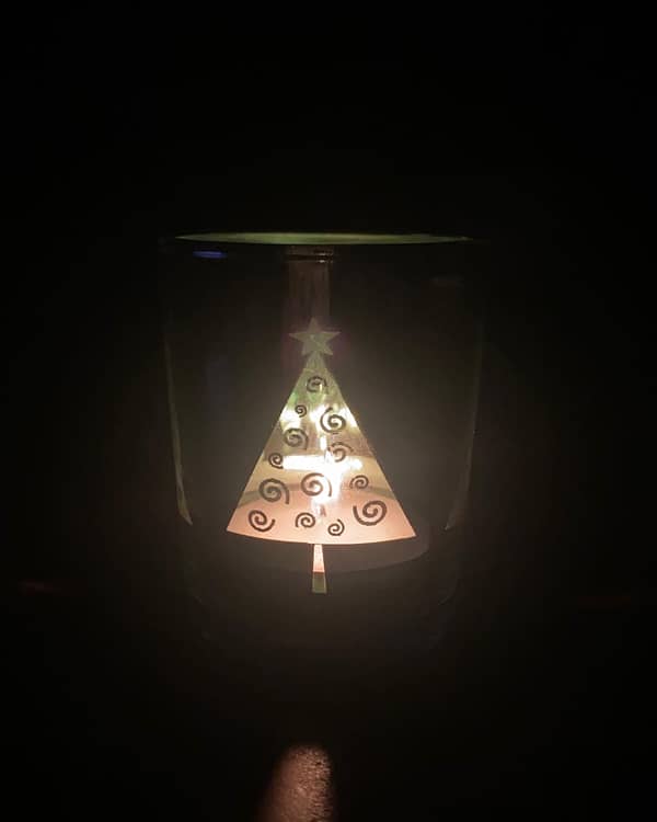 Christmas candle holders - tealight 1