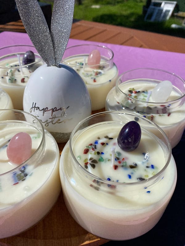Chocolate scented candle 2