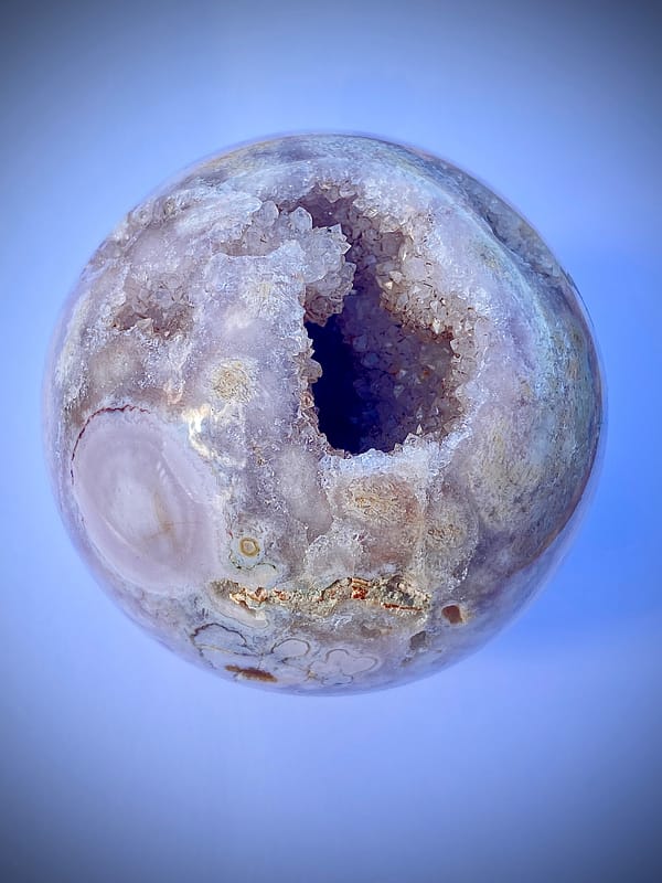 Rare Pink Amethyst - Sphere