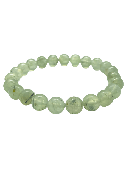Prehnite natural crystal bracelet 1