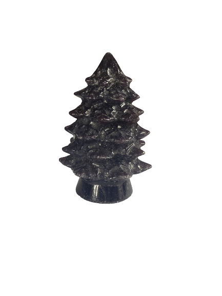 medium Christmas trees - lepidolite 1
